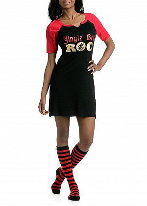 Banded Sleep Tee w/ Knee- High Socks by rocawear