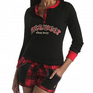 Sleep sexy PLAID SHORT by rocawear