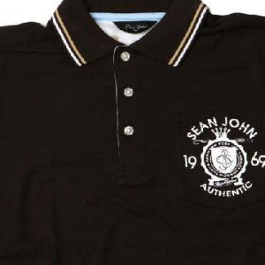 SJ EMBLEM STRIKE OFF POLO by sean john